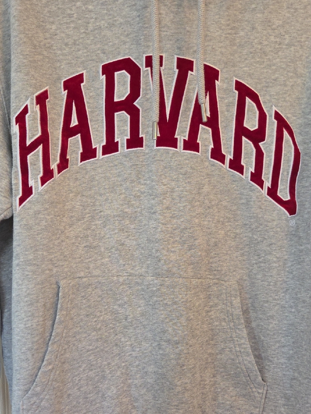 Harvard Hoodie Sweatshirt - Sz L - Picture 5 of 6